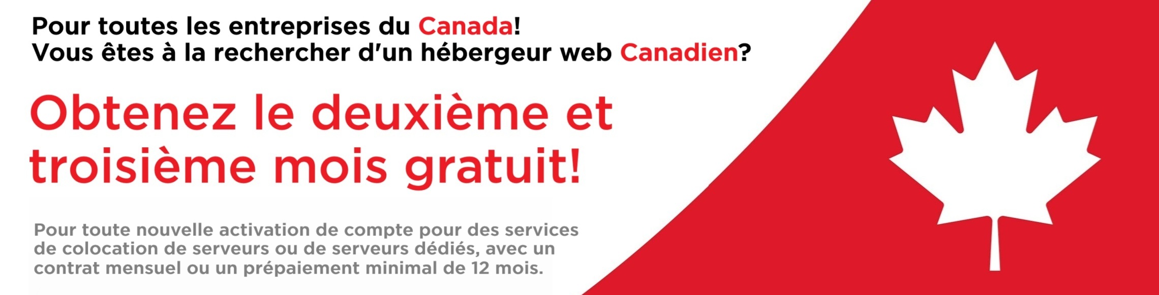 promotion 2e et 3e mois gratuits