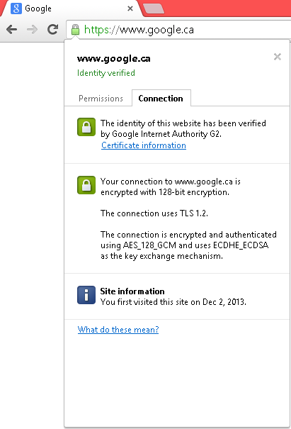 ssl-site-certificate-connection