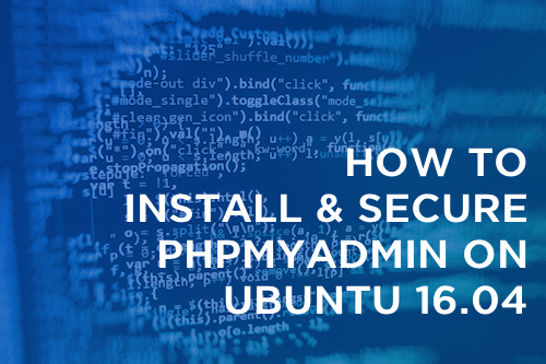 PHPMyAdmin Ubuntu 16.04