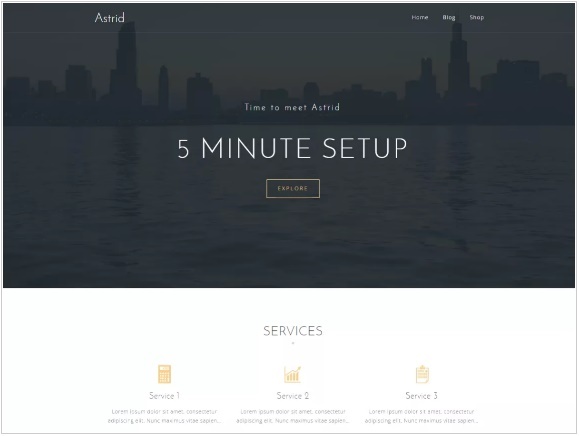 WordPress Themes: Astrid