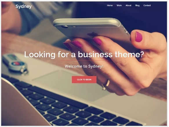 WordPress Themes: Sydney