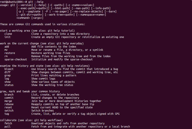 How to install git on ubuntu 18 04 globo tech